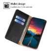 Redmi A5 4G 171.7mm Black Magnetic Leather Phone Case - 3