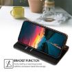 Redmi A5 4G 171.7mm Black Magnetic Leather Phone Case - 4