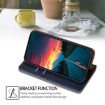 Redmi Note 14S 4G Blue Magnetic Leather Phone Case - Gloss Oil Finish - 4