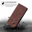 Redmi A5 4G 171.7mm Dark Brown Magnetic Leather Phone Case - 6