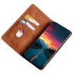 Redmi A5 4G 171.7mm Magnetic Leather Phone Case - Light Brown Skin Feel - 3