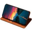 Redmi A5 4G 171.7mm Magnetic Leather Phone Case - Light Brown Skin Feel - 4
