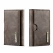 DG.MING M6 Series 3-Fold Multi Card Wallet - Coffee Color - 1