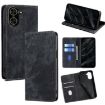 Redmi A5 4G RFID Anti-theft Magnetic Leather Phone Case Black - 1