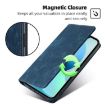 Redmi Note 14S 4G Blue RFID Anti-theft Magnetic Leather Case - 5