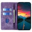 Redmi Note 14S 4G Purple RFID Anti-theft Magnetic Leather Case - 3