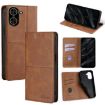 Redmi A5 4G Cow Texture Magnetic Leather Case Light Brown 171.7mm - 1