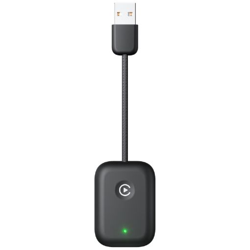 Wired to Wireless CarPlay Adapter USB Interface (Black) - 1