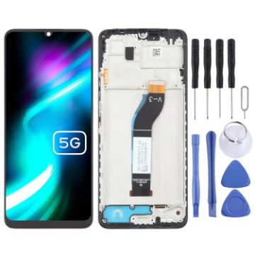 Xiaomi Poco M6 5G OEM LCD Screen Digitizer Assembly with Frame - 1