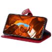 Red Leather Zipper Bag Phone Case for Redmi Note 14S 4G - 3
