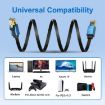 2m Cat 8 Ethernet Cable 40Gbps High Speed LAN (Gold) - 5