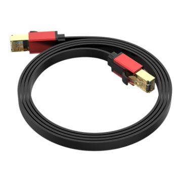 3m Cat 8 Ethernet Cable 40Gbps High Speed LAN (Red) - 1