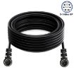 Mini DIN 6 Pin Extension Cable 0.5m Male to Male Elbow - 4