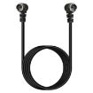 Mini DIN 6 Pin Core Extension Cable 1.8m Male to Male Elbow - 2