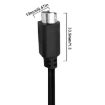 3m Mini DIN 6 Pin Core Extension Cable - Male to Male Straight - 3