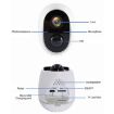 Ultra-HD Infrared Night Vision WiFi Surveillance Camera, 128GB Memory - 2