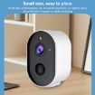 3MP HD Wireless Outdoor Surveillance Camera, WiFi, 9000mAh Battery, US Plug - 6