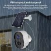 3MP Outdoor HD Solar WiFi Camera, No Memory Card, US Plug - 7