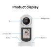 2MP HD WiFi Surveillance Camera with Night Vision (US Plug) - 2