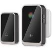 A20 Pro Waterproof Rechargeable Wireless Doorbell, EU Plug, Black - 1