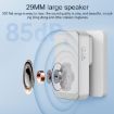 A20 Pro Waterproof Rechargeable Wireless Doorbell, EU Plug, Black - 5