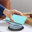 Ulefone Note 16 Pro Mint Green RFID Leather Phone Case Dual-Folded - 8