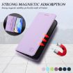 Ulefone Note 16 Pro Light Purple RFID Leather Phone Case Dual-Folded - 6