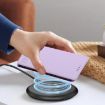 Ulefone Note 16 Pro Light Purple RFID Leather Phone Case Dual-Folded - 8