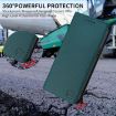 Ulefone Note 16 Pro Dark Green RFID Leather Magnetic Phone Case - 7