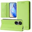 Ulefone Note 17 Pro Grass Green RFID Leather Magnetic Phone Case - 1
