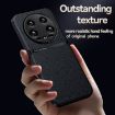 Xiaomi 14 Ultra Blue Litchi Leather Magnetic Shockproof Phone Case - 3