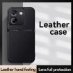 Xiaomi Poco M7 Pro 5G Litchi Leather Shockproof Case - Navy Blue - 2