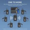XTUGA J02 2.4G Wireless In-Ear Monitor System with Transmitter & Receiver - 2
