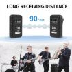 XTUGA J02 2.4G Wireless In-Ear Monitor System with Transmitter & Receiver - 4