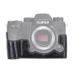 FUJIFILM X-H1 Black PU Leather Camera Half Case Base 1/4" Thread - 2