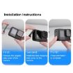 BS Plastic Battery Side Interface Cover with Silicone Plug for GoPro HERO13/12/11/10/9 - 6