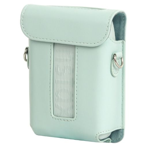 FUJIFILM Instax mini Link 3 Leather Case Bag with Strap - Green - 1