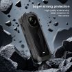 Insta360 X5 Cold Shoe Carbon Fiber Texture Protective Frame (Black) - 4