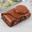 Brown PU Leather Case Bag & Strap for Samsung Galaxy Camera EK-GC100/110/200 - 3