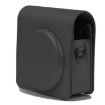 Pearly Lustre PU Leather Case for FUJIFILM Instax SQ6 Camera - Black - 2