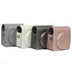 Pearly Lustre PU Leather Case for FUJIFILM Instax SQ6 Camera - Black - 6
