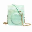 FUJIFILM instax mini 12 Green Leather Case & Photo Album with Strap - 2