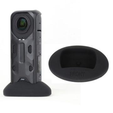 Insta360 X4 Silicone Base Desktop Stand - Black | Secure Camera Mount - 1