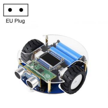 Waveshare PicoGo Mobile Robot - Raspberry Pi Pico, Self Driving, EU Plug - 1