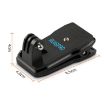 RUIGPRO 360 Rotation Backpack Mount + Phone Clamp for GoPro & More (Black) - 2