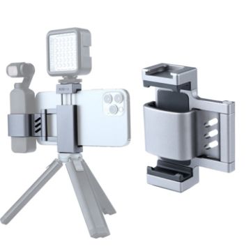 RUIGPRO Smartphone Clamp 1/4" Holder Mount for DJI OSMO Pocket/Pocket 2 - 1