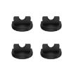 Sunnylife DC339 Silicone Anti-release Plug for DJI Action 2 - 4 PCS (Black) - 2