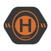 Sunnylife 35cm Fast-Fold Leather Drone Landing Pad for DJI Neo/Avata/Mini - 1