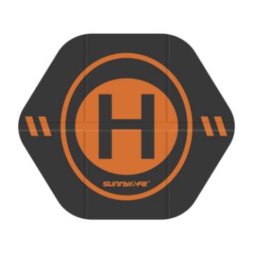 Sunnylife 35cm Fast-Fold Leather Drone Landing Pad for DJI Neo/Avata/Mini - 1
