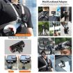DJI Osmo Action 5/4/3 Magnetic Quick Release Mount + Cold Shoe Adapter - 5